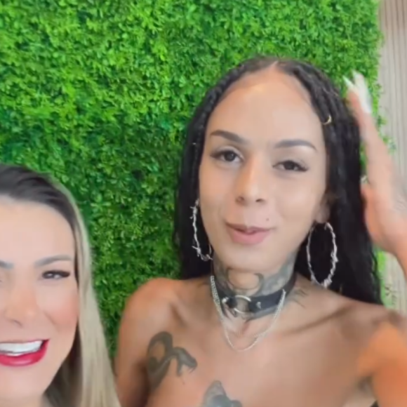 Andressa Urach sobre pornô com Wandy Uchôa: 'Maravilhosa, poderosa, linda!'