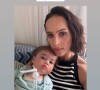Mulher de Juliano Cazarré, Letícia Cazarré atualizou o estado de saúde da filha Maria Guilhermina, de 1 ano