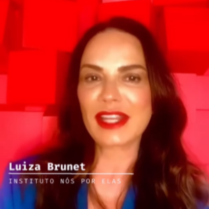 Luiza Brunet virou embaixadora do Instituto Nós Por Elas depois de sofrer violência doméstica