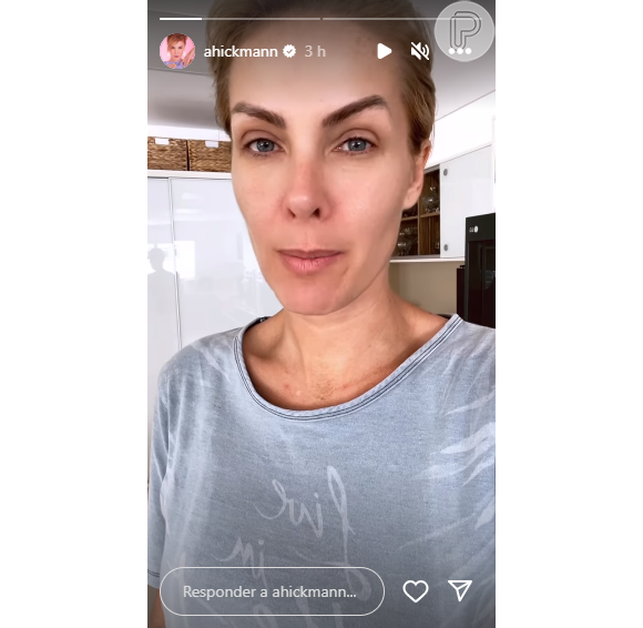 Ana Hickmann surgiu pela primeira vez em vídeo no seu Instagram para agradecer apoio