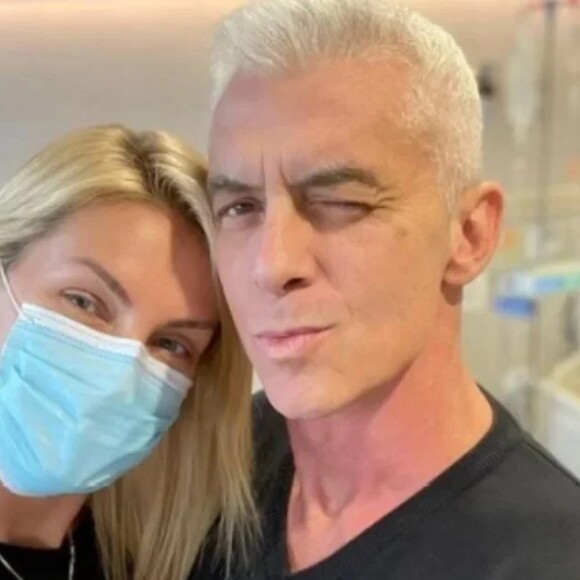 Ana Hickmann fez um denuncia contra o marido que teria a apertado ao ponto de machucar seu cotovelo esquerdo