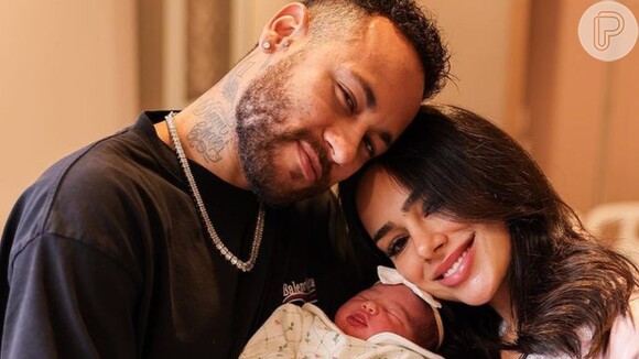 David Brazil sobre Mavie em nova foto da bebê com Neymar: 'Muito linda'