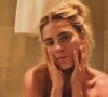 Carolina Dieckmann nua: atriz exibiu um banho de banheira em Nova York