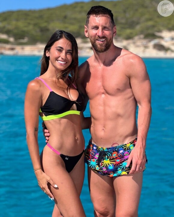 Messi e Antonella Roccuzzo também não compartilham fotos juntos há um tempo