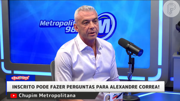 Marido de Ana Hickmann concede entrevista a rádio Metropolitana e nega outra vez agressão