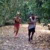 Giovanna Ewbank correu por 30 minutos em trilha florestal
