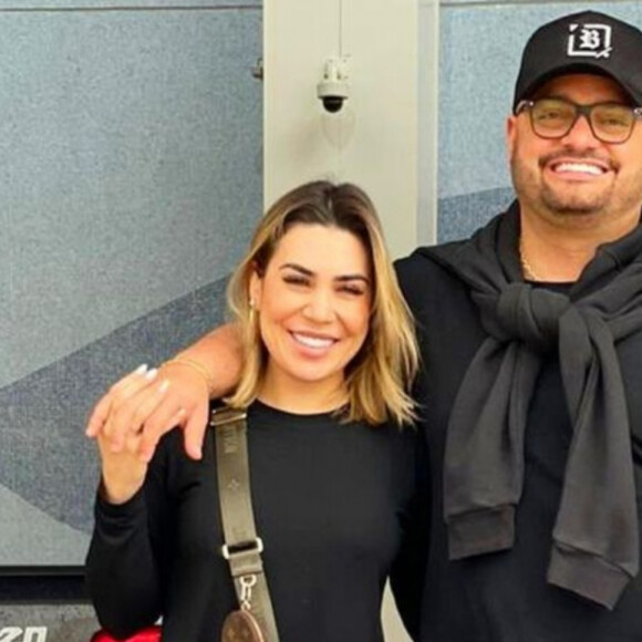 Naiara Azevedo pediu uma medida protetiva contra Rafael Cabral, que foi acatada