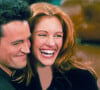 Julia Roberts e Matthew Perry viveram um romance nos 1990, depois que a atriz participou de um episódio de 'Friends'
