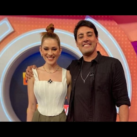 Bruno de Luca e Ana Clara formaram uma dupla e tanta conforme apresentaram os programas relacionados ao BBB