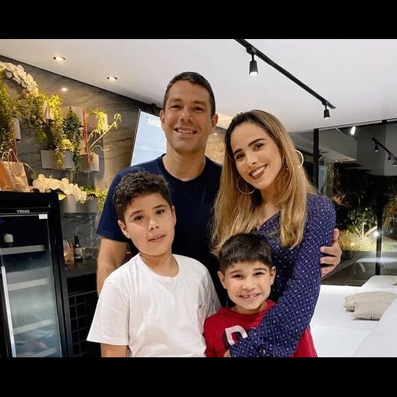 Filhos de Wanessa e Marcus Buaiz convivem bem com novos parceiros dos pais