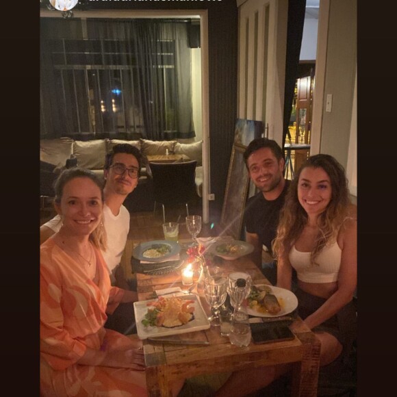 Rafael Cardoso e Vivian Linhares foram flagrados em janeiro de 2023 juntos