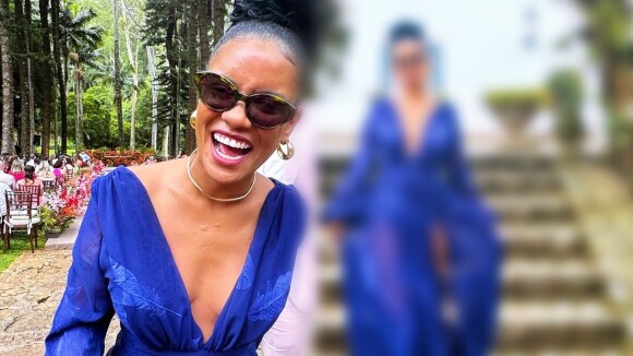 Vestido de casamento azul: Heslaine Vieira da novela 'Fuzuê' usa modelo que te inspirará a ficar deslumbrante de dia ou de noite