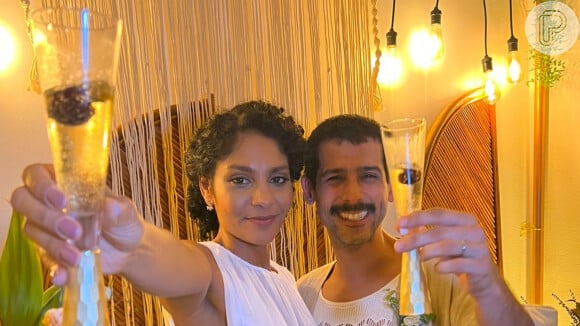 Casameto de Barbara Reis e Raphael Najan: casal de atores oficializou a união de três anos em 15 de dezembro de 2023