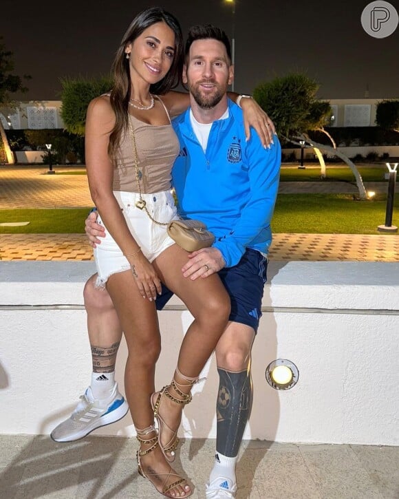 Messi oficializou o casamento com Antonela Roccuzzo em 2017; modelo foi acusada de controlar as redes sociais do marido