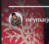 Neymar personalizou a árvore de Natal com fotos de Mavie