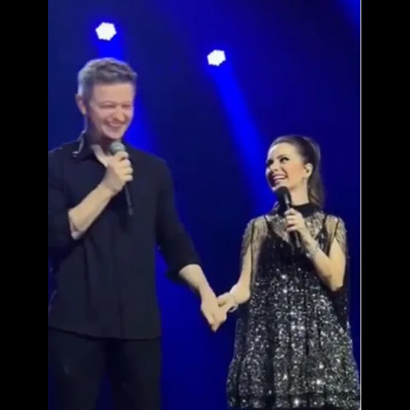 Lucas Lima e Sandy continuaram fazendo shows juntos após divórcio