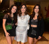 Fátima Bernardes levou as filhas, Beatriz e Laura, para show de Ivete Sangalo no Maracanã em 20 de dezembro de 2023