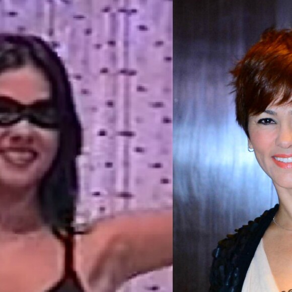 Susana Alves com um visual antes e depois de Tiazinha, sexy symbol dos anos 90