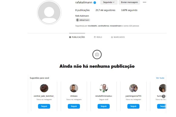 Foto íntima de Rafa Kalimann foi postada no Instagram da influencer após invasão na rede social neste domingo 31 de dezembro de 2023