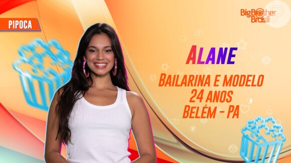 BBB 24: Alane, da Pipoca, diz que é chamada de 'Bruna Marquezine do Pará'