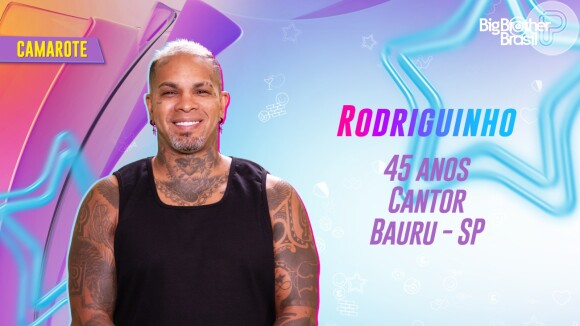 BBB 24: Rodriguinho, eterno vocalista do grupo Os Travessos, está confirmado no Camarote