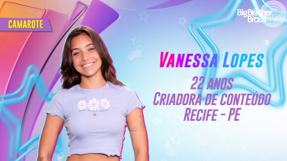 Vanessa Lopes está no 'BBB24'