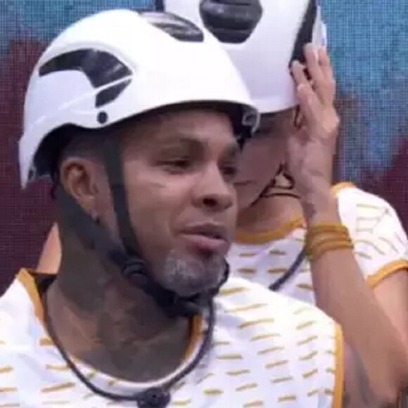 Na prova do Líder do BBB 24, Rodriguinho foi o primeiro eliminado