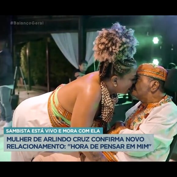 Mulher de Arlindo Cruz foi criticada quando assumiu o namoro com um empresário mesmo ainda casada com o cantor