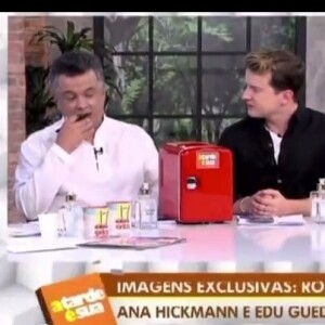 Ana Hickmann e Edu Guedes namorando? Colunista do programa 'A Tarde é Sua' divulgou imagens dos dois juntos