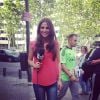 A jornalista Lucía Villalón, de 26 anos, é apresentadora e repórter do canal web Real Madrid TV