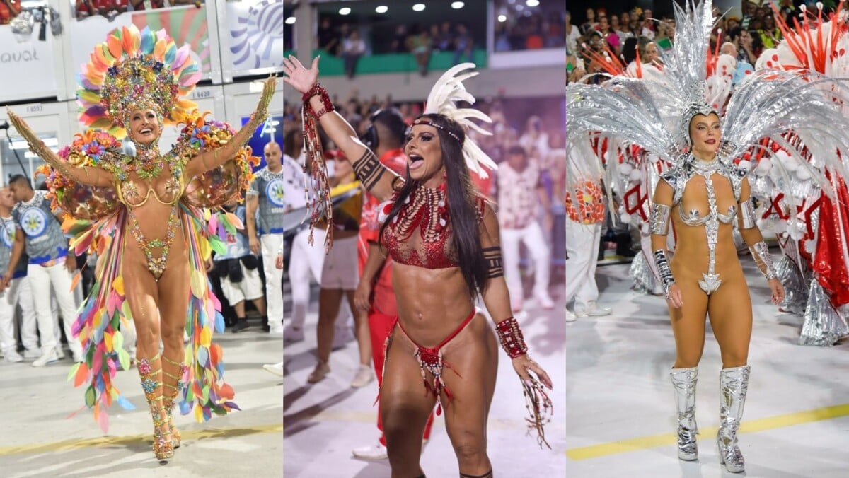 Carnaval 2024 de Paolla Oliveira, Viviane Araujo e mais: rainhas de bateria  do Rio apostam em plásticas e transformam o corpo para a Sapucaí -  Purepeople