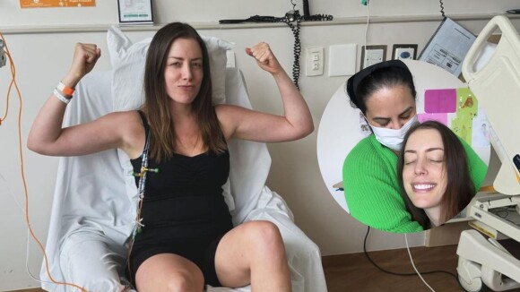 Lutando contra leucemia, Fabiana Justus se declara para babá por cuidados no hospital e detalhe emociona: 'Lutar junto comigo'
