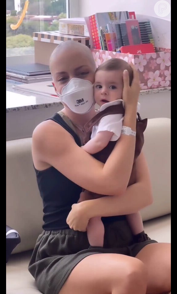 A página Good News Movement, com mais de 5,4 milhões de seguidores no Instagram, publicou o vídeo em que Fabiana Justus reencontra o filho caçula, Luigi