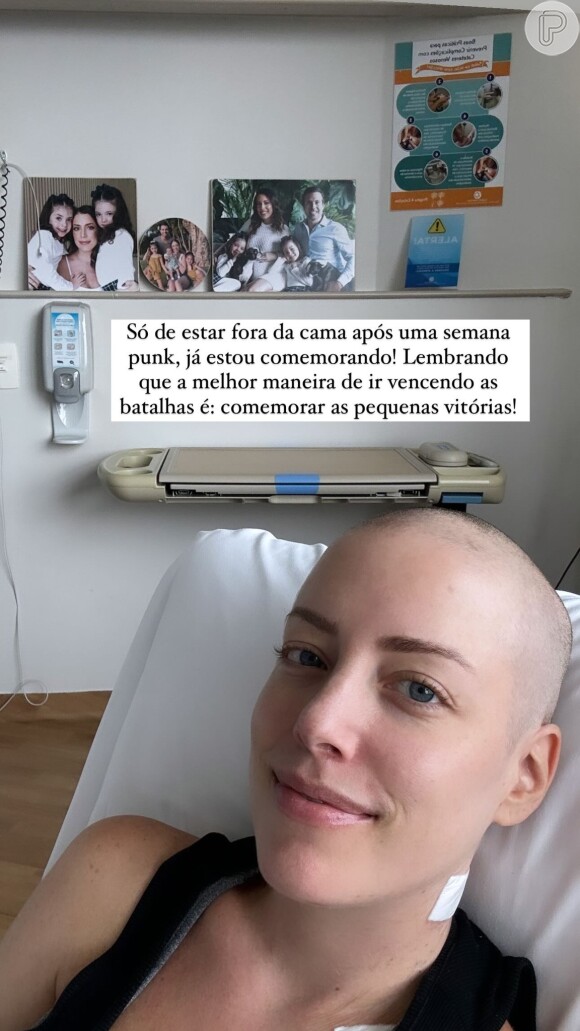 Fabiana Justus, em tratamento contra câncer, tem 37 anos