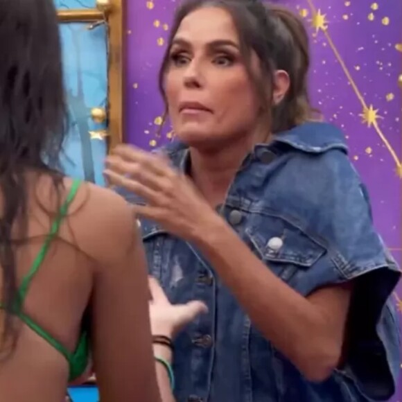 'BBB 24': Deborah Secco foi recebida por Alane e Beatriz e causou na casa do reality show