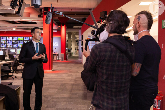 César Tralli ficará afastado temporariamente do comando do 'Edição das 18h', telejornal que comanda na GloboNews