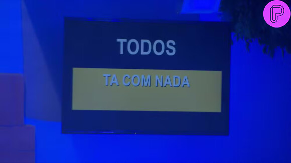 Fernanda não foi a unica culpada, a casa está no Tá com Nada por causa de todos os participantes