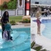 No 'BBB 24', Leidy Elin repete história de Tina, do 'BBB 2', ao jogar roupas na piscina. Relembre o momento histórico!