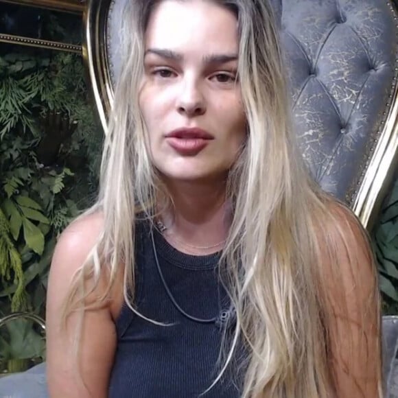 Yasmin Brunet foi a última eliminada da casa