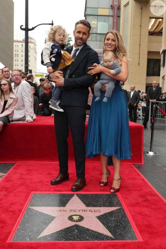 Blake Lively e Ryan Reynolds são casados desde 2012 e têm quatro filhos