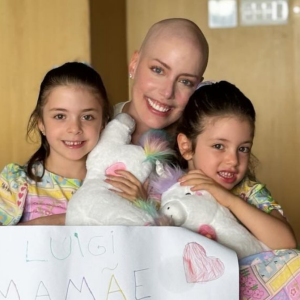Fabiana Justus comemora alta do hospital após transplante de medula óssea