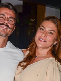 Priscila Fantin, Serena da novela 'Alma Gêmea', vai com marido a lançamento de filme e look fashion de Bruno Lopes rouba a cena