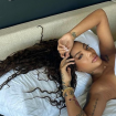 Ludmilla sensualiza em álbum de fotos nua na cama