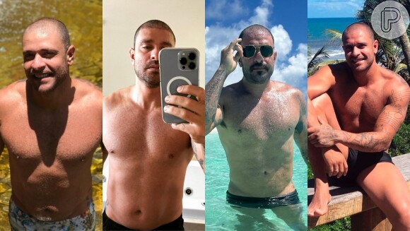 Diogo Nogueira faz 43 anos! Veja fotos do namorado de Paolla Oliveira esbanjando sensualidade em fotos sem camisa