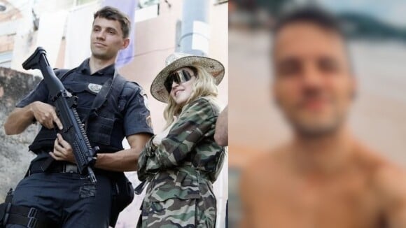 Como está o policial que virou modelo após posar com Madonna em comunidade? Leonardo Fernandes faz sucesso com corpo sarado na web
