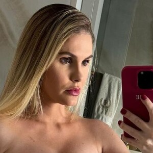 Corpo magro de Bárbara Evans roubou a cena na web e dividiu opiniões de seguidores