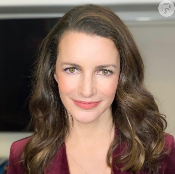 "Aqui estou eu e não sou perfeita. Eu não deveria ter que dizer isso, mas estou feliz em dizer, diz Kristin Davis