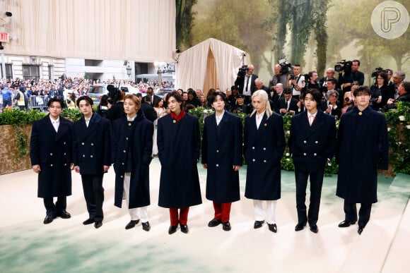 Stray Kids foi o primeiro grupo de K-pop que reuniu todos os integrantes no tapete do MET Gala 2024