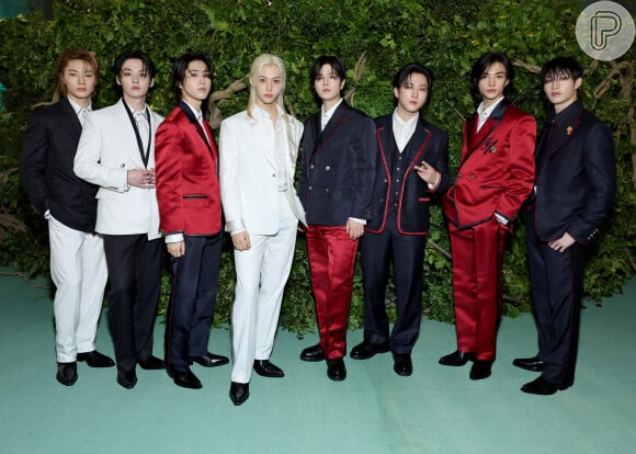 Fotógrafos ofenderam Stray Kids em tapete vermelho do MET Gala 2024