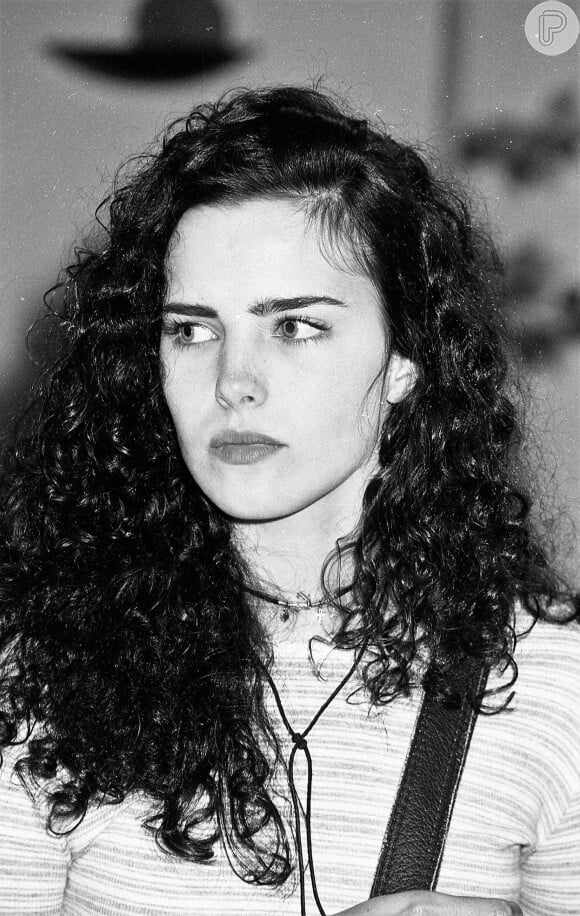 Ana Paula Arósio em foto de 1996 na novela 'Razão de Viver' (SBT)